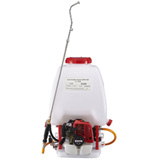 Knapsack power sprayer