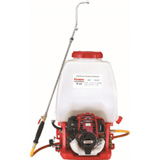 Knapsack power sprayer